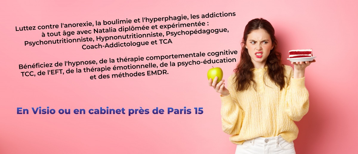 Faites la paix avec votre corps, votre alimentation et toutes addictions  : consultation 1h15 de 45  55 